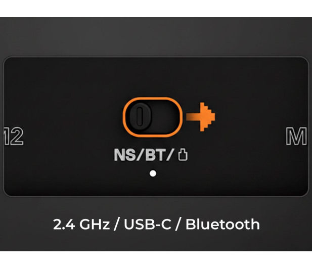 Ajazz GP100 (Switch/PC/iOS/Android) RGB czarny - 1536404 - zdjęcie 8